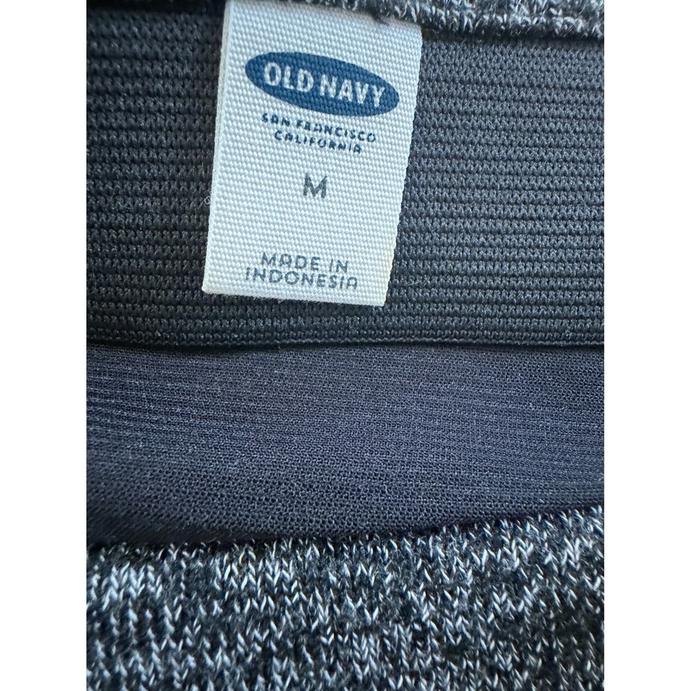 Old Navy Womens Gray Marled Knit Pencil Skirt Elastic Waist Lined Size M - Picture 6 of 7